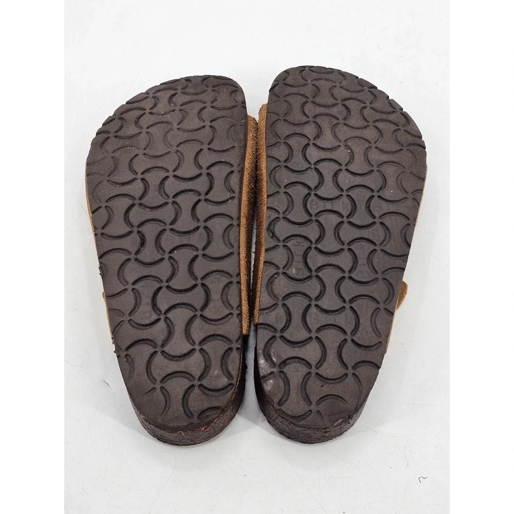 Birkenstock Zurich Men's Size EU 40 US L9 M7 Suede Brown Sandals‎ 050401